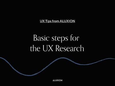 Basic UX research tips aluxion design illustration minimal tips ux