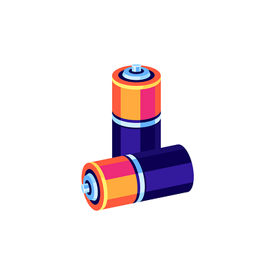 Battery art battery branding design flat flat design flat illustration flatdesign graphic design icon illustration illustrator logo minimal vector