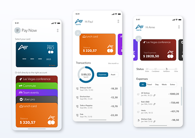 Cygnet - Bank as a Service accounts app banking app credit cards ux