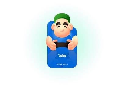 Lubo 2d character avatar characterdesign characters design icon illustration mascot character ui ux