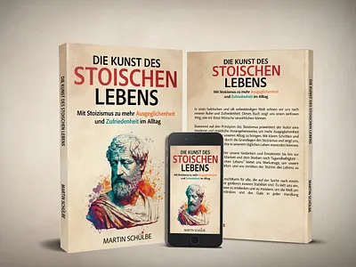 Die Kunst des Stoischen Lebens 3d book mockup book book art book cover book cover art book cover design book cover designer book cover mockup cover art die kunst des stoischen lebens ebook ebook cover epic epic book epic book covers epic bookcovers epic covers non fiction book cover paperback professional book cover