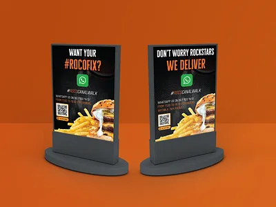 RocoMamas Store Posters design marketing print