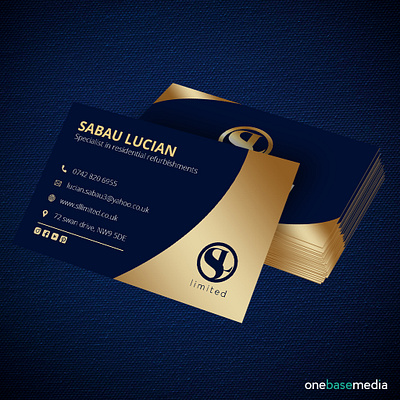 sl business card branding design graphic design illustration logo marketing photoshop vector web design website design