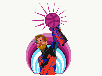 Hello dribble art branding design dribble messi graphic design icon illustration illustrator logo ui ux vector