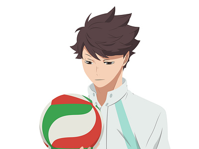 Illustration | Tōru Oikawa anime challenge character haikyuu haikyuu!! illustration illustrator manga oikawa portrait portrait illustration tōru