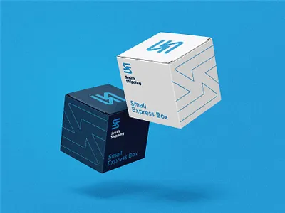 Smith Shipping Branding arrow logo arrows bold box brand brand identity branding identity identity design illustration letter letter s lines logo mail logo mark minimal s logo shipping vintage