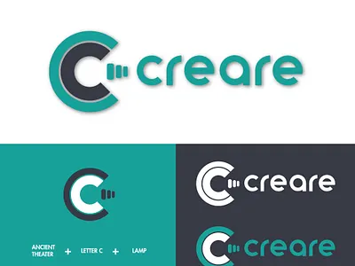 Creare branding design graphic design icon illustrator logo logo design logo presentation logodesign logotype vector