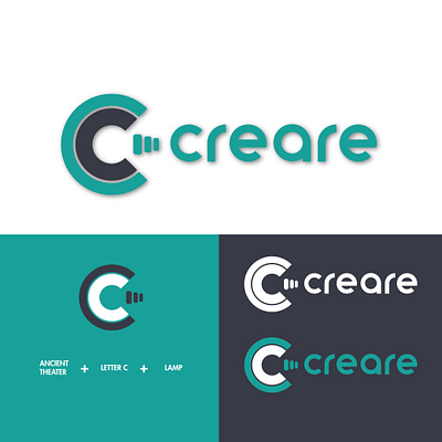 Creare branding design graphic design icon illustrator logo logo design logo presentation logodesign logotype vector