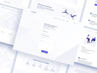 ThinkZee brand design brandideas brandidentity branding dailyinspiration design fintech fintechapp graphicdesign illustration madebyzwoelf studiozwoelf ui uidesign uiux userinterface userinterfacedesign welovewebdesign zwoelf zwoelfdigital
