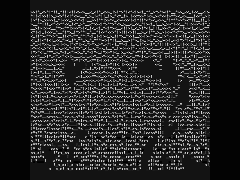 portrait decoding 2d animation animation ascii ascii art cinema 4d code design hud illustration motion motiongraphics typography ui web