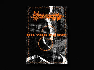 Poster | Do you care? design graphicdesign poster