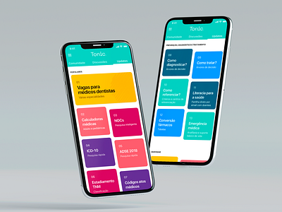 Tonic App Rebranding design health app health care healthcare healthtech rebranding redesign ui ui design ux ux design