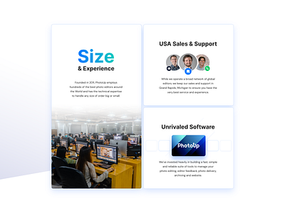 Sections about card cards ui clean clean design clean ui experience minimal minimalistic negative space simple software support typography web design webdesign website website design white space