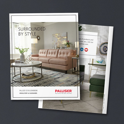 Palliser Lookbook Design branding design layout layoutdesign print print design typography