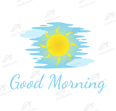 Daylight Sky Multipurpose Graphic Image cheerful design environment good morning graphic greeting card greeting cards illustration social media template