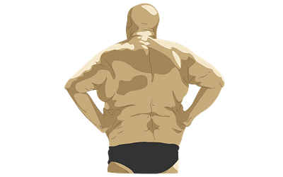 granpa back digital human body illustration illustrator man vector illustration