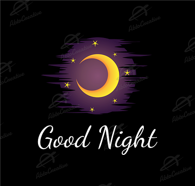 Night Sky Multipurpose Graphic Image calm design environment good night graphic greeting card illustration social media template