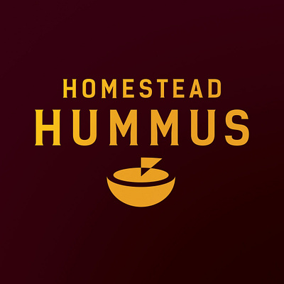 Homestead Hummus Logo and Branding branding design graphic design identity identity branding illustration logo minimal typography