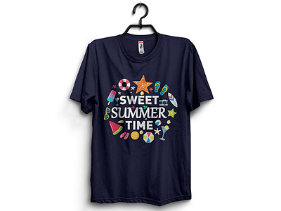 sweet summer time typography t shirt design 2020 branding customtshirt graphicdesign trendy t shirt design tshirtdesign tshirts typography