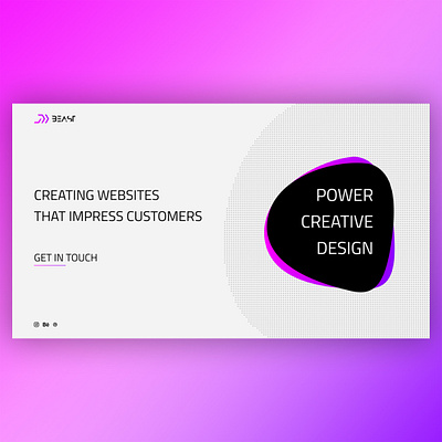 Beastgraphic landing page - work in progress agency agency branding agency landing page agency website design graphic graphic design graphic designer graphicdesign graphics landing minimal ui ux web webdesign website websites