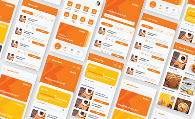 KANCA - Visual Identity and UI Design for Outlet Membership Apps brand identity branding design graphic design logo ui ui design ui ux user interface user interface design ux vector visual identity