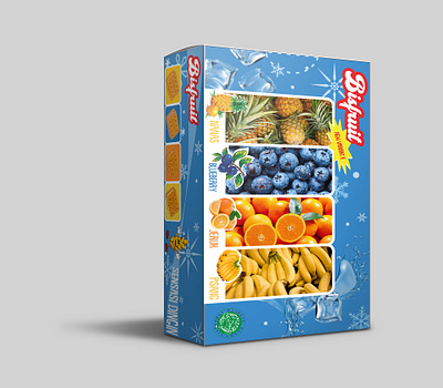 Bisfruit - Fruit Cookies brand design branding cookies fruits ice mockup template template design