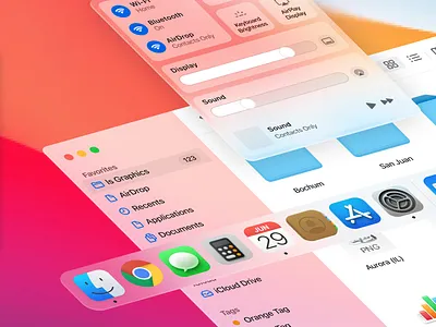 Free MacOS Big Sur UI Kit big sur design system freebies macos ui ui kit