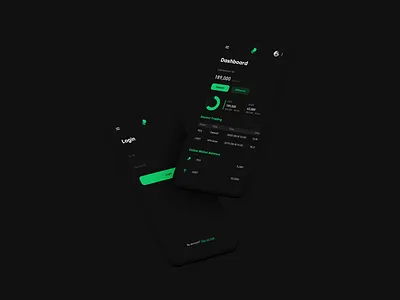 Crypto Exchange Dashboard Dark Theme bitcoin blockchain btc crypto dashboard landingpage minimal minimalist ux wallet