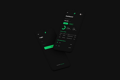 Crypto Exchange Dashboard Dark Theme bitcoin blockchain btc crypto dashboard landingpage minimal minimalist ux wallet