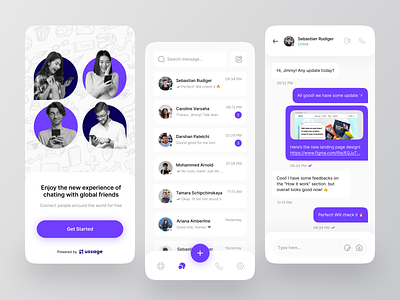Template chat app Chat &