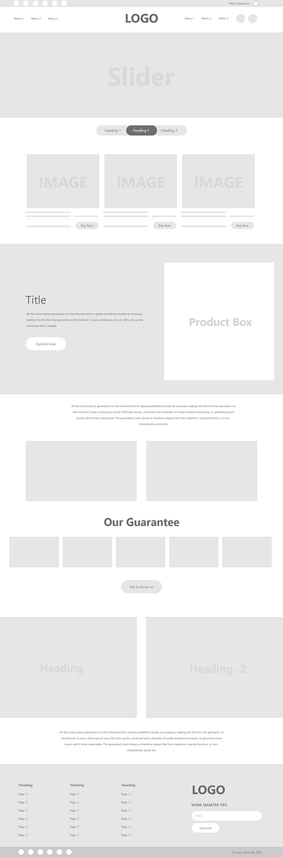 Wireframe ux ui wireframe