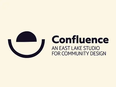 Confluence: An East Lake Studio For Community Design art direction branding design logo vector