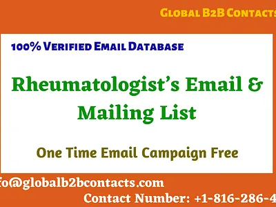 Rheumatologist s Email Mailing List medical industry mailing list