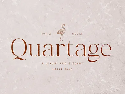 Quartage Typeface branding classic font design display font download font elegant font font font design fonts graphic design lettering logo font logo fonts retro font serif font signage typeface typefaces typography vintage font