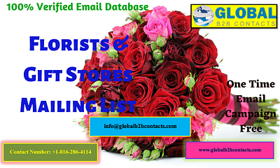 Florists Gift Stores Mailing List