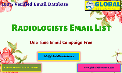 Radiologists Email List medical industry mailing list medical industry mailing list