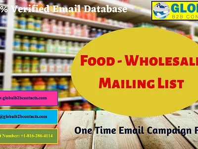 Food Wholesale Mailing List beverage industry email list beverage industry email list
