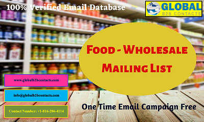 Food Wholesale Mailing List beverage industry email list beverage industry email list