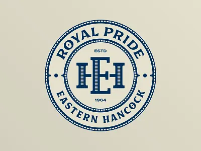 Royal Pride Unused eh high school logo royals tshirt