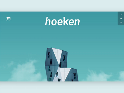 Hoeken brand dentondesign design layout logo motion motion design ui ux webdesign website