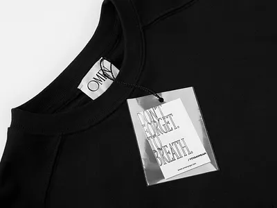 OMEN: Yogawear - Tag apparel branding design fashion icon illustration illustrator logo typography yoga