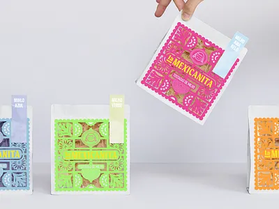 La Mexicanita: Mexican Goods. PACKAGING branding brazil design icon illustration illustrator logo mexican food packaging vector