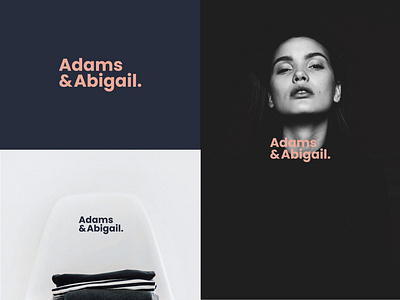 Adams & Abigail brand brand design brand identity branding branding design fashion fashion brand fashion design identity identity branding identity design identity designer identitydesign logo logo design logodesign logos logotype minimalist minimalist logo