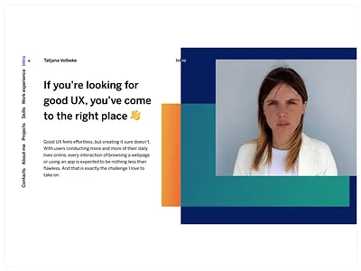 Redesign of my personal website