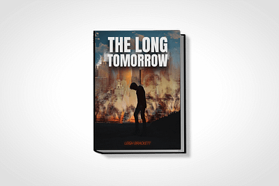 The Long Tomorrow Book Cover adobe photoshop book cover design