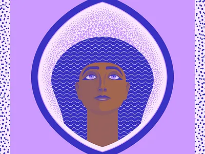 Inspired by Klimt 2020 egyptian graphic design illustration warmup