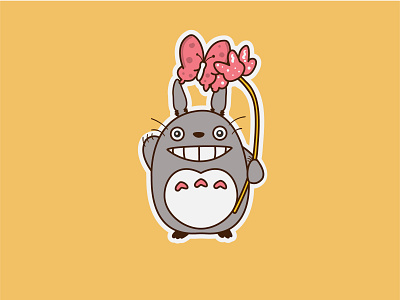 Charm design for Sticker Mule adobe illustrator cartoon challenge characters charms contest free giveaway hayao miyazaki illustration jewelry kids illustration logo my neighbor totoro playoff print sticker mule stickermule totoro