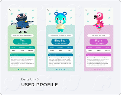 User Profile 100 days challenge 100 days of ui app branding design icon illustration typography ui