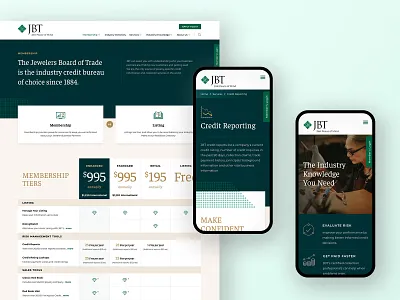 JBT Redesign design product redesign typography ui ux web design website