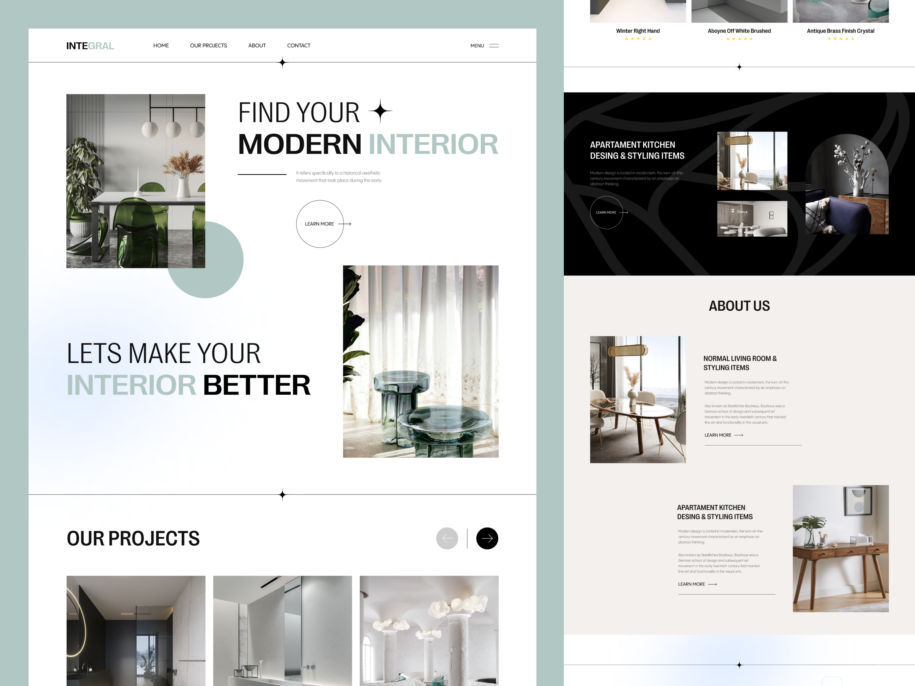 INTEGRAL - Landing Page